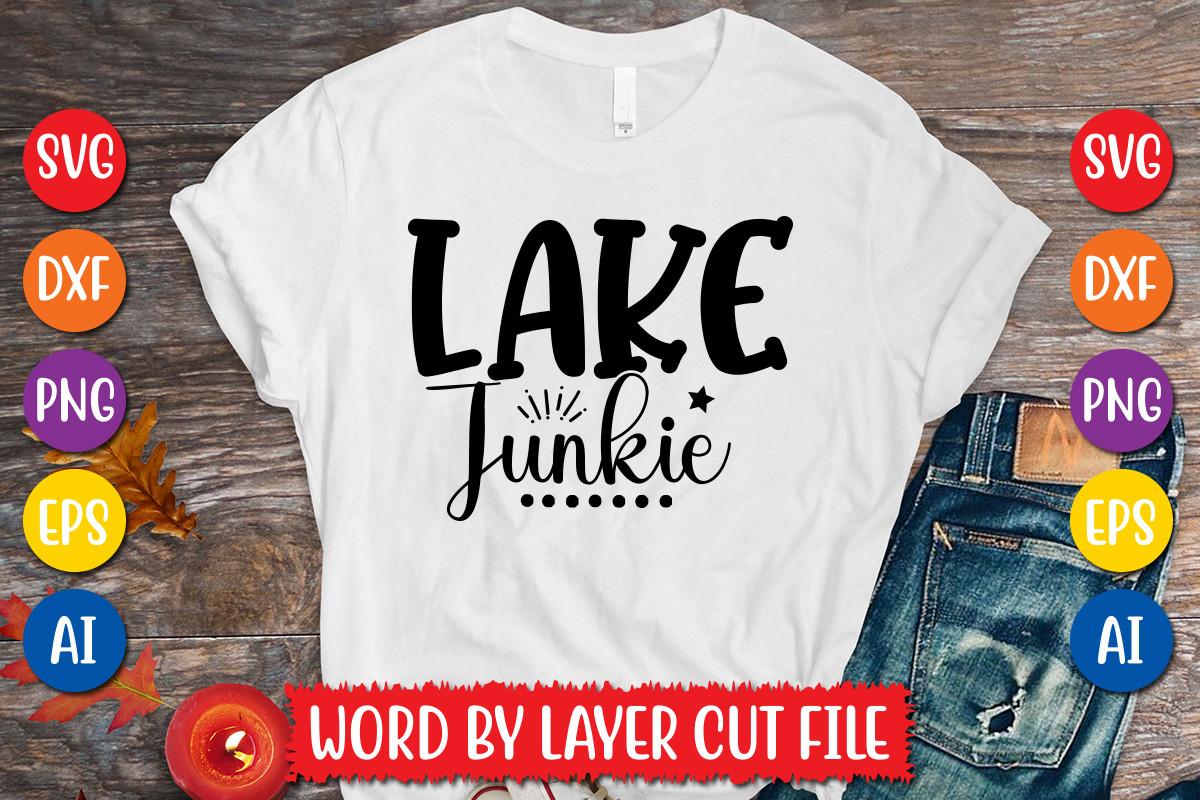 Lake Junkie Svg Design