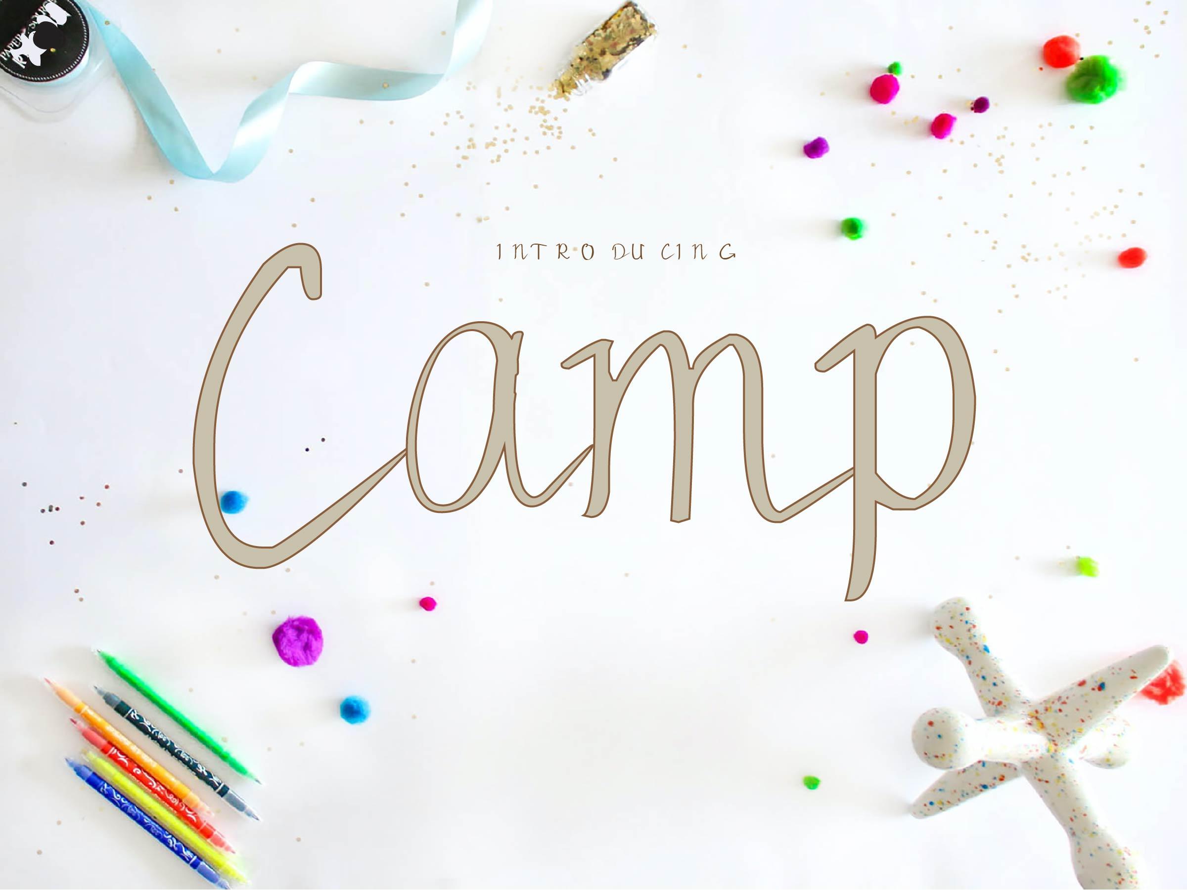 Camp Font