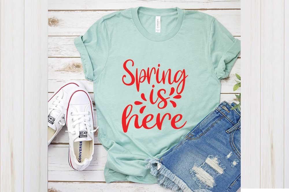 Spring Svg Design, Spring is Here