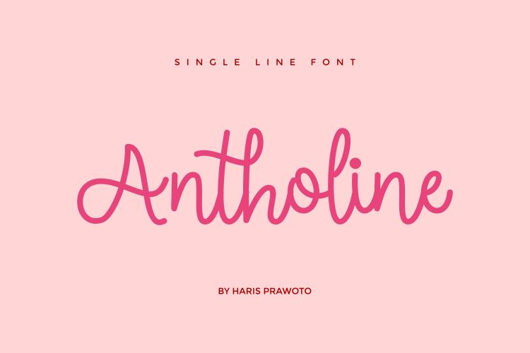 Antholine Font