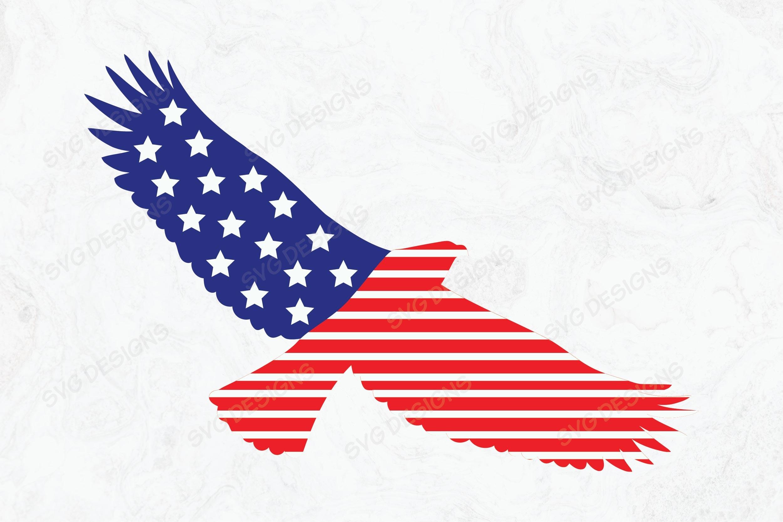 Eagle Svg, Eagle American Flag Svg
