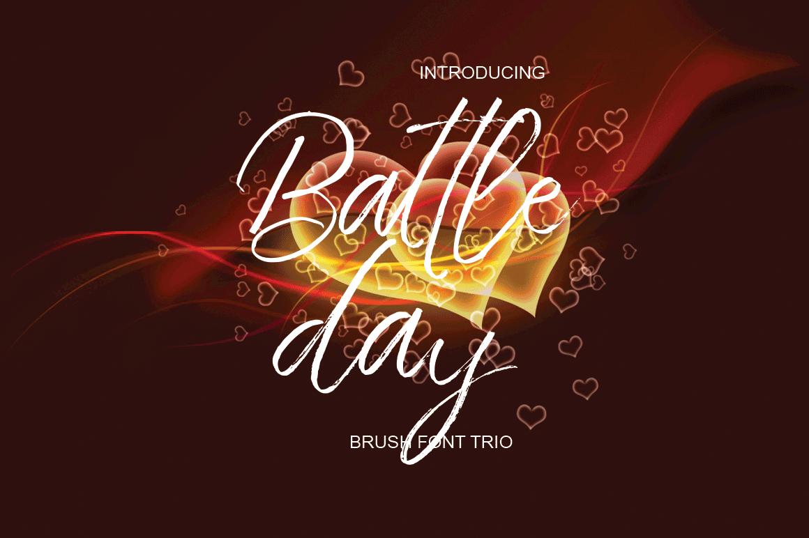 Battle Day Font