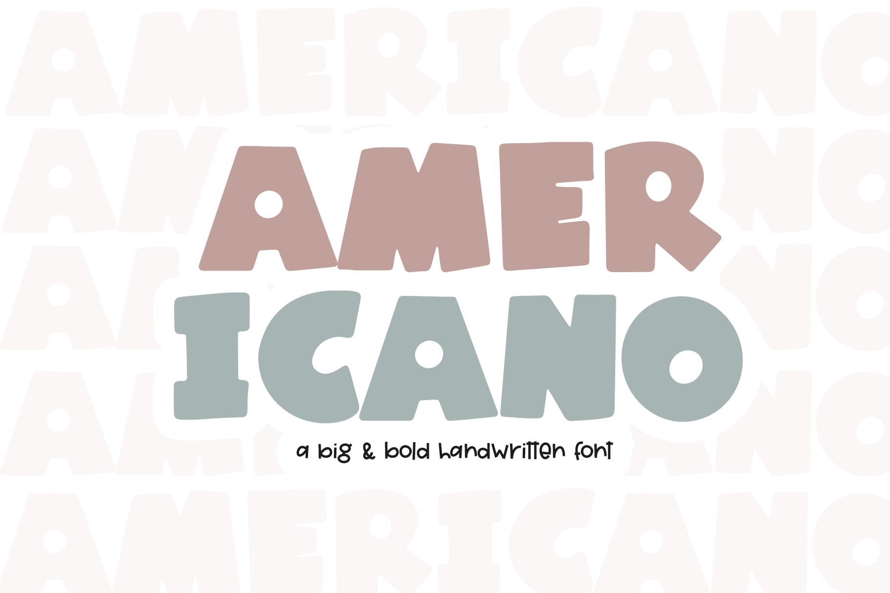 Americano Font
