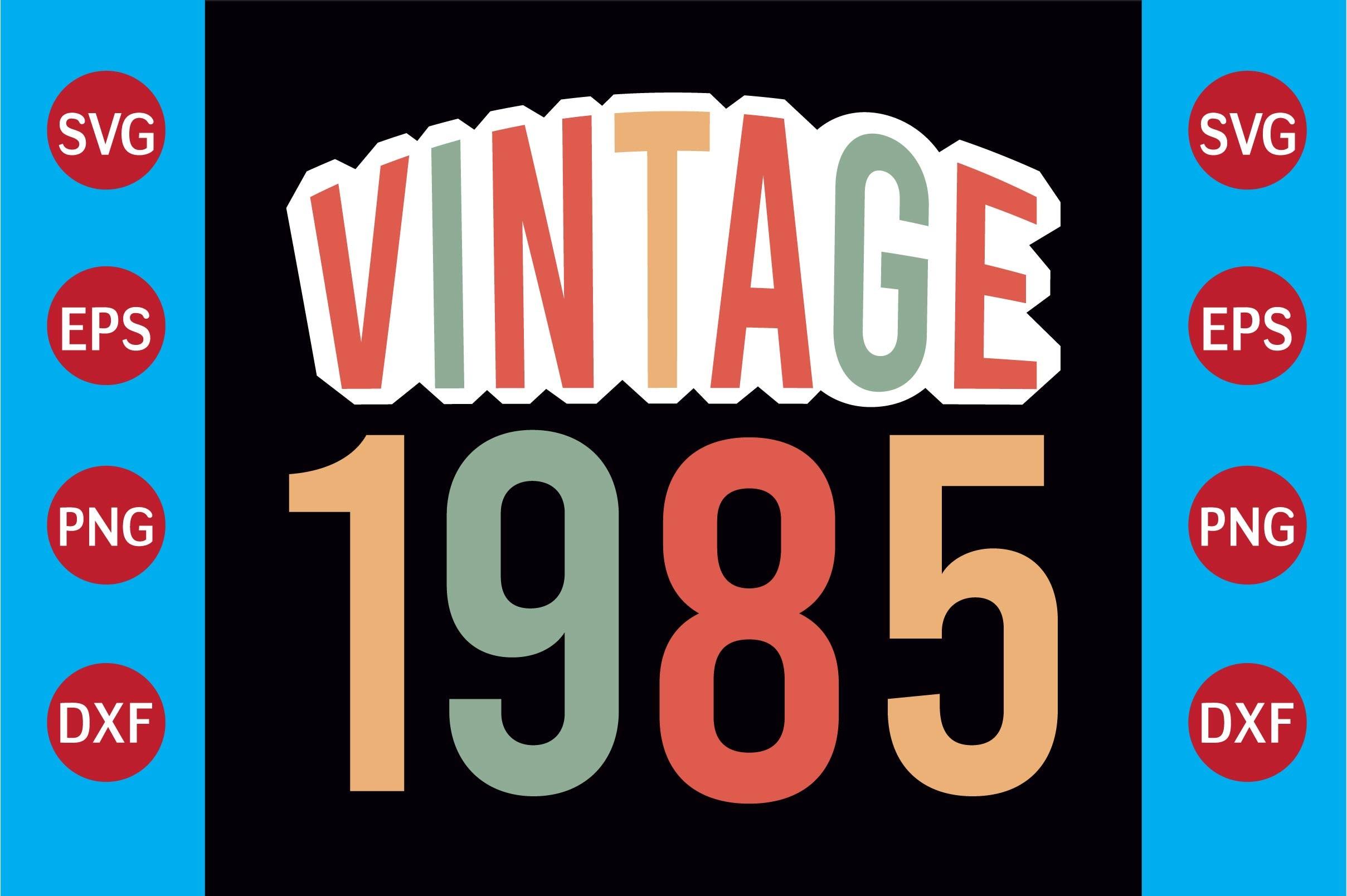 Vintage 1985  T-shirt Design