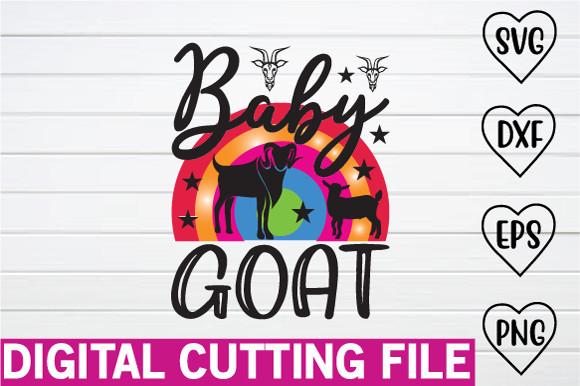 Baby Goat Svg