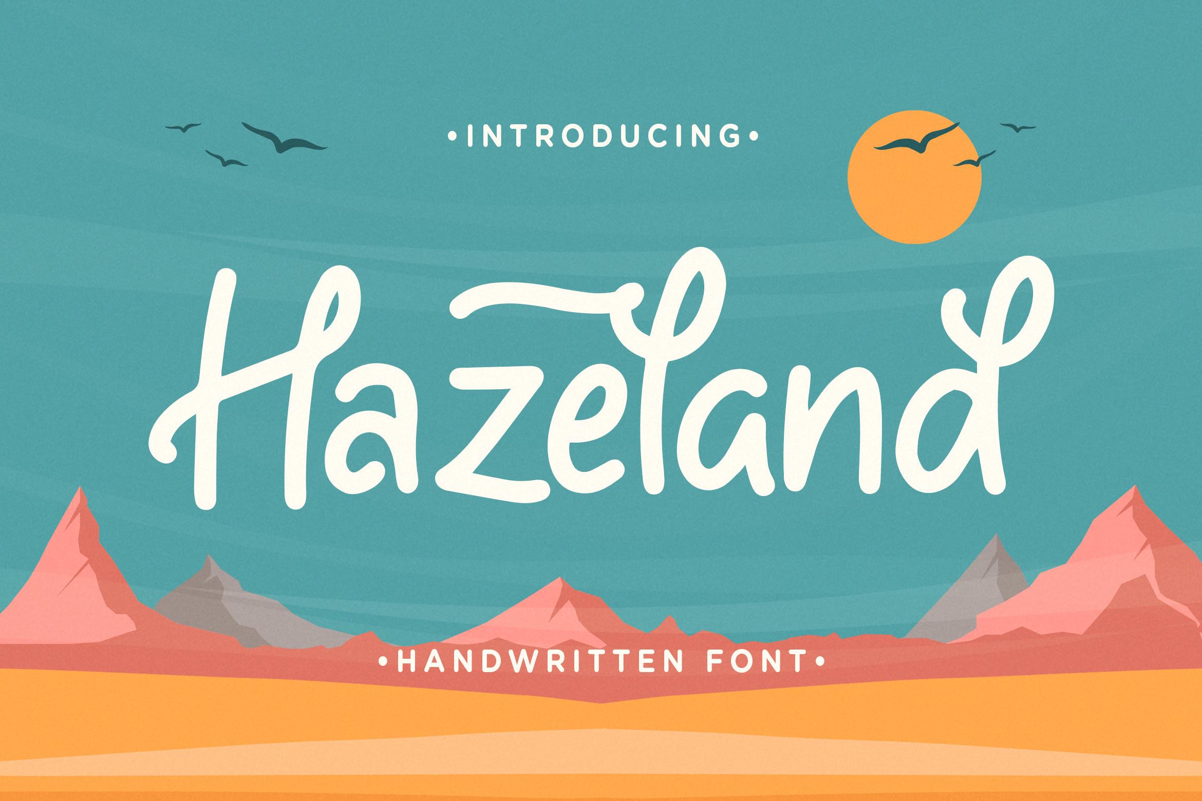 Hazeland Font