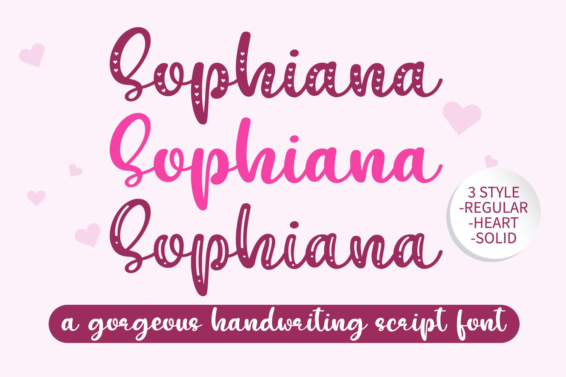 Sophiana Font