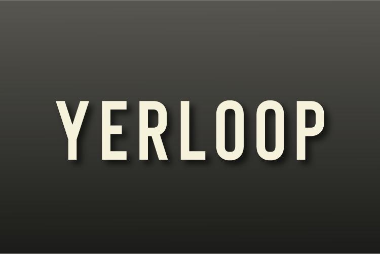 Yerloop Font