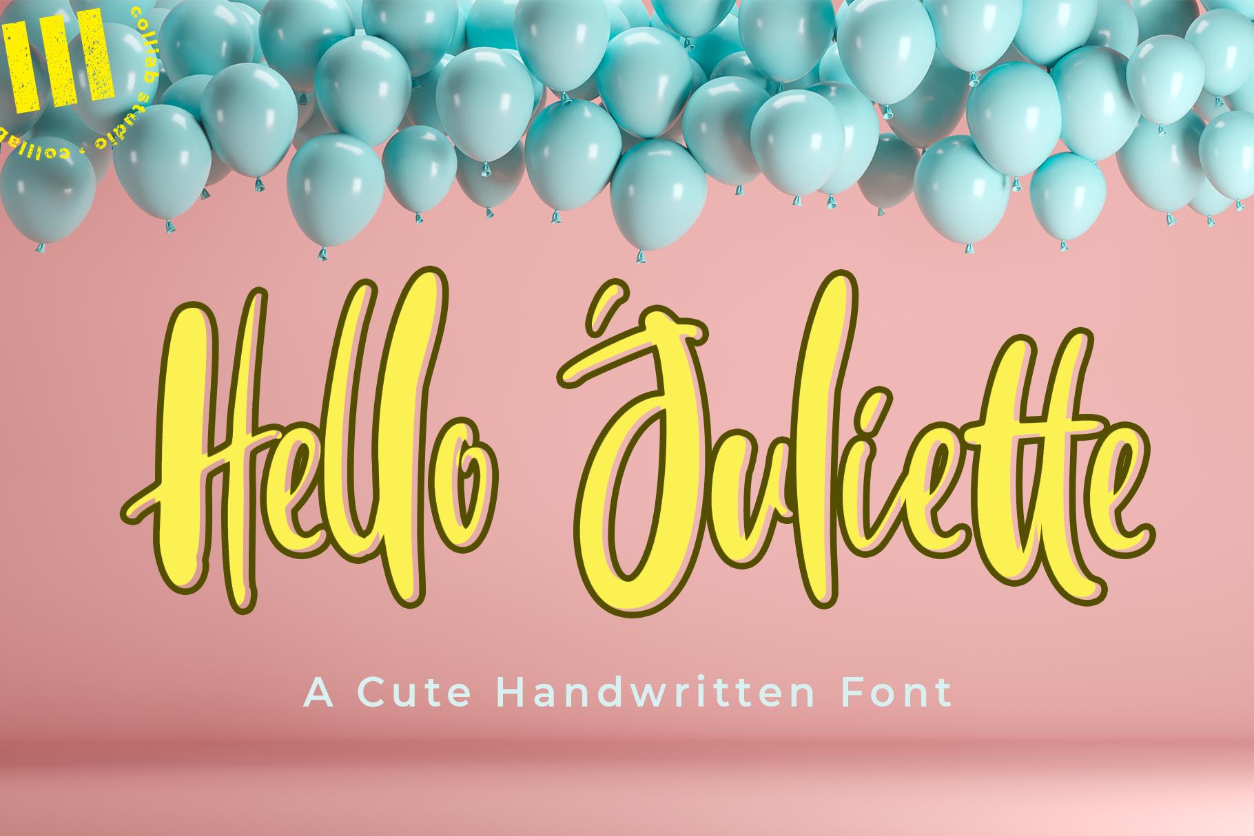 Hello Juliette Font