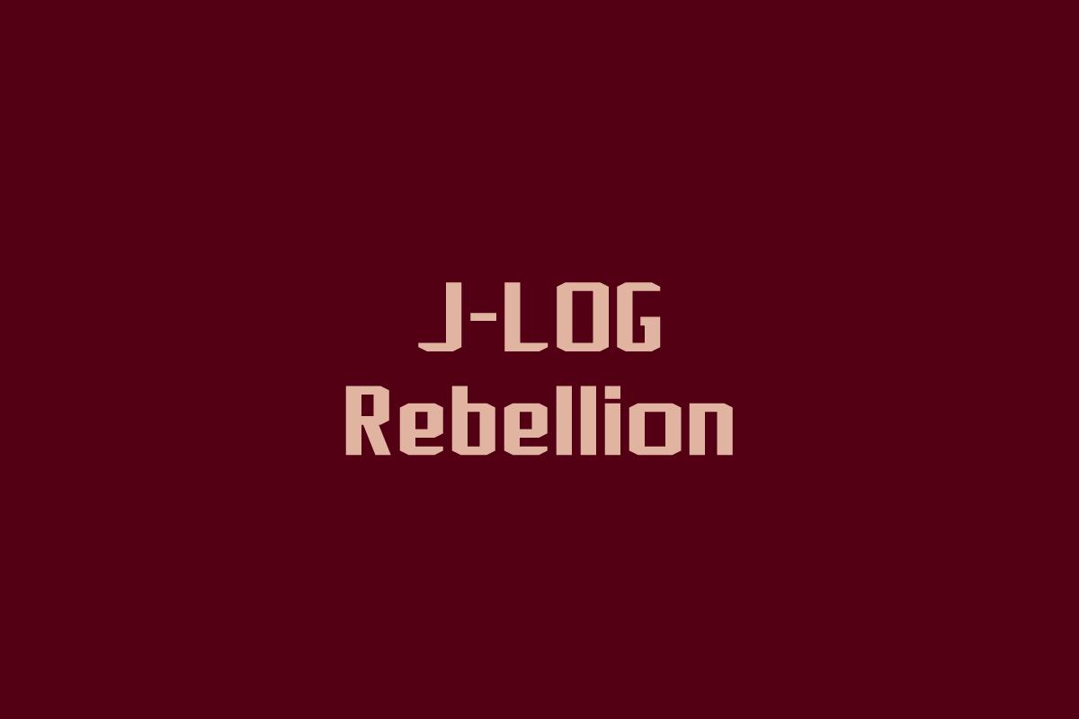 J-LOG Rebellion Font