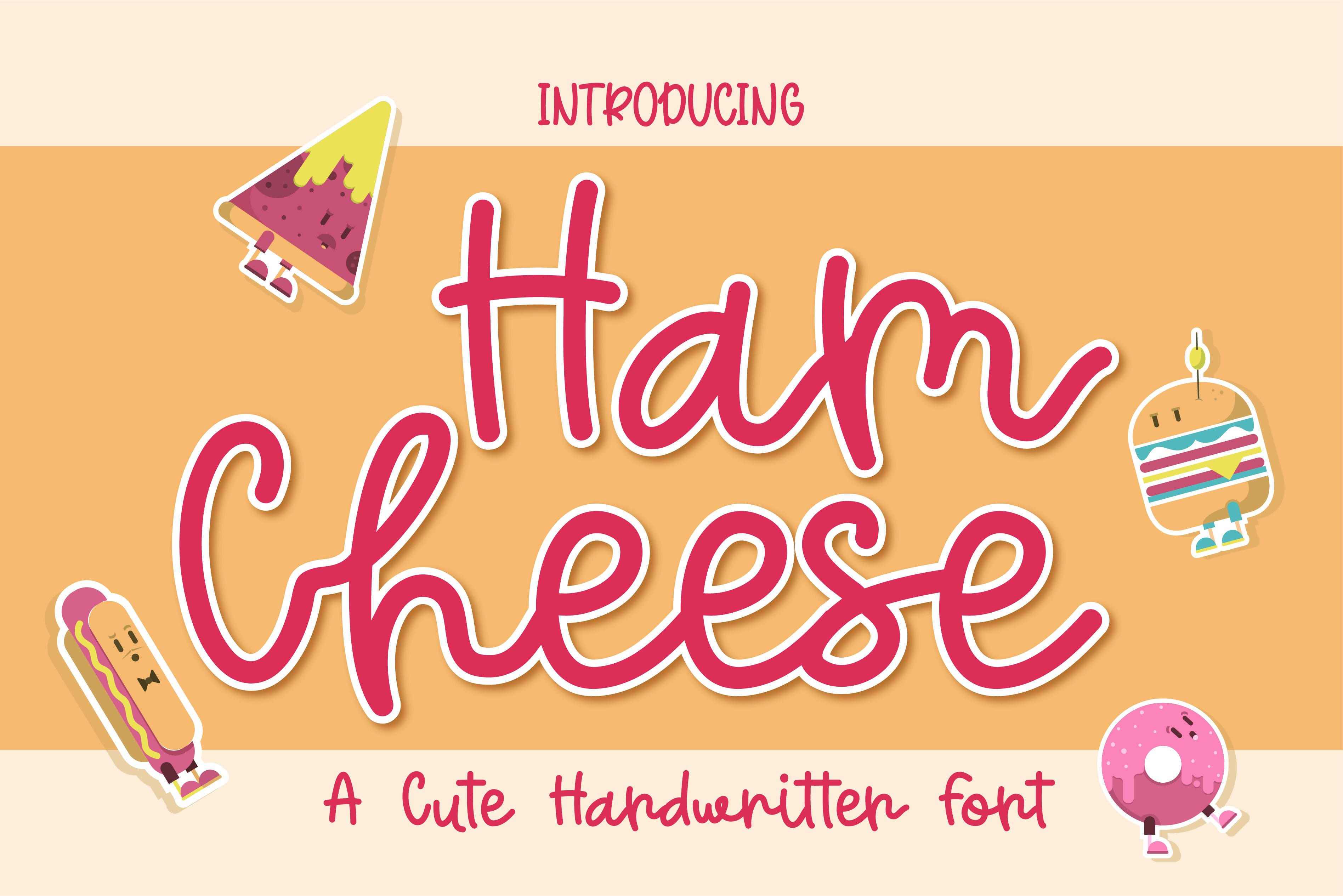 Ham Cheese Font