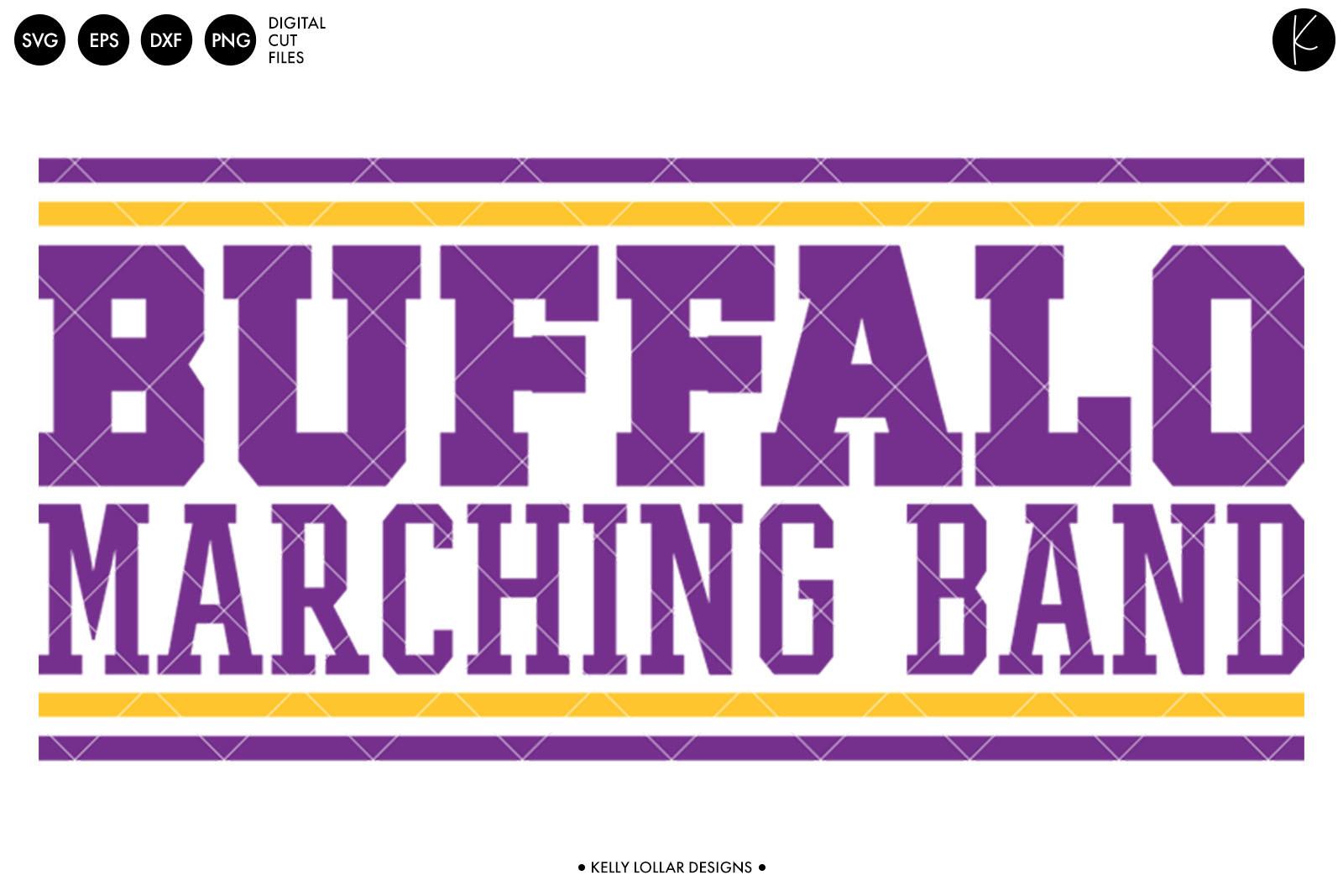 Buffalo Marching Band Retro