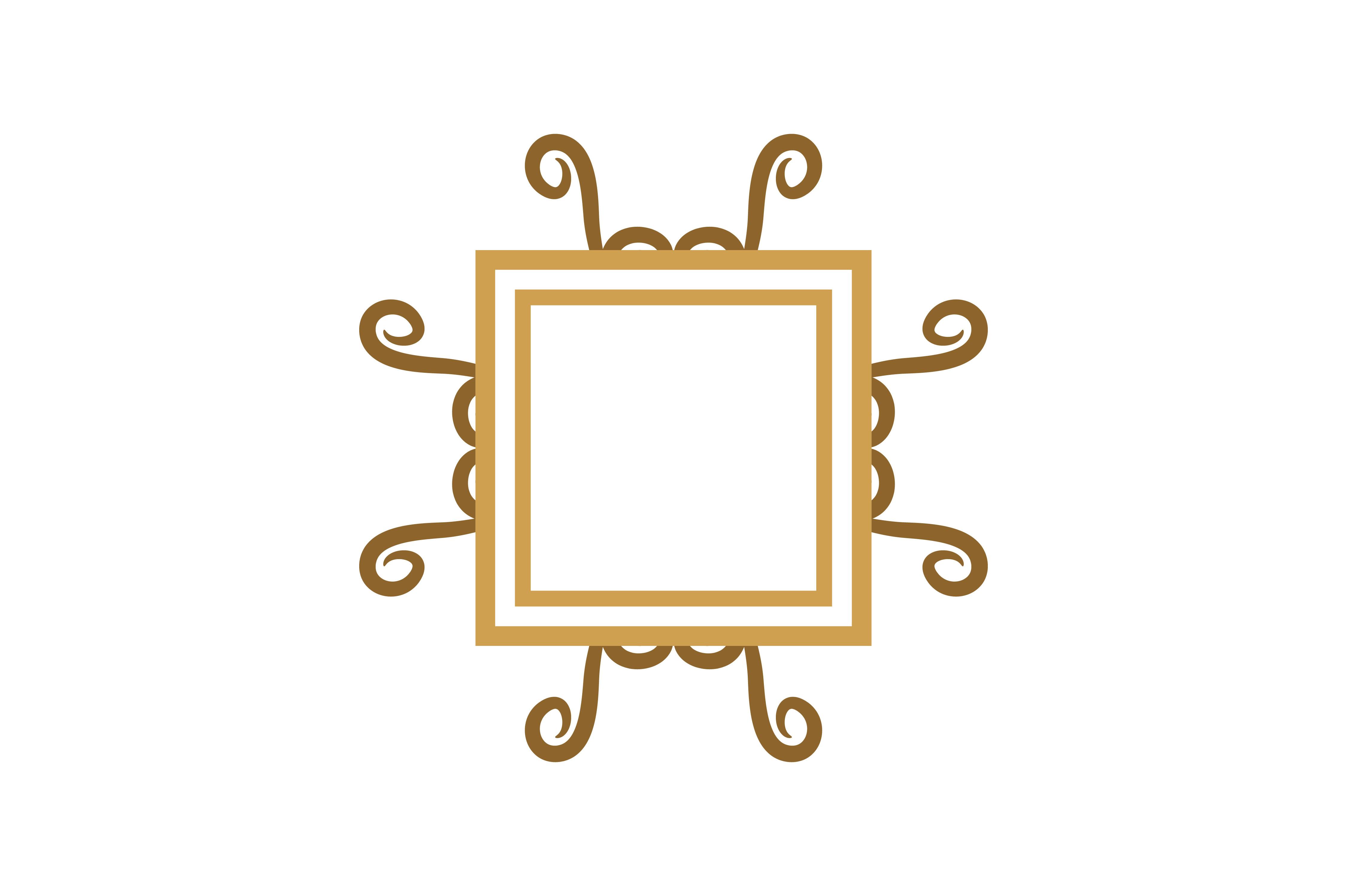 Frame Floral Decorative