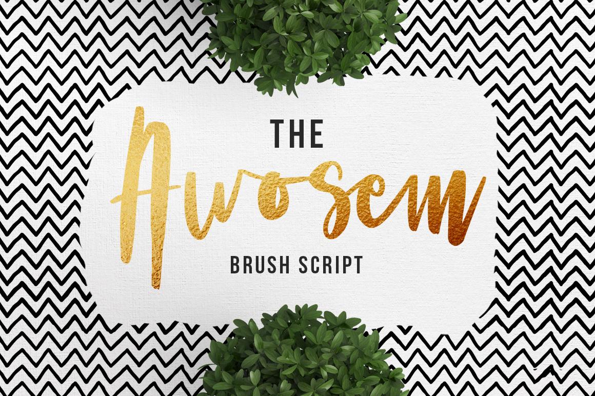 The Awosem Font