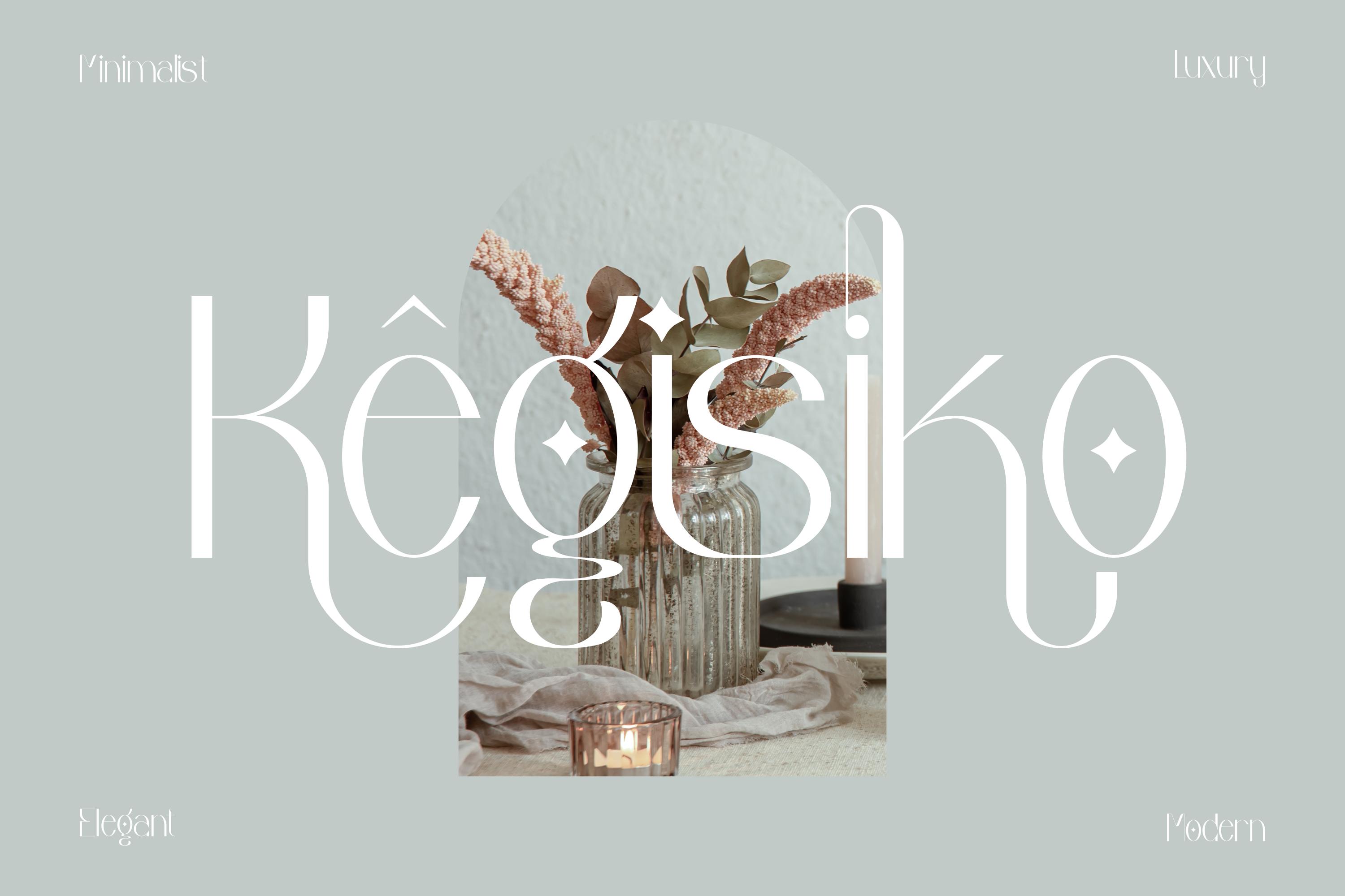 Kegisiko Font
