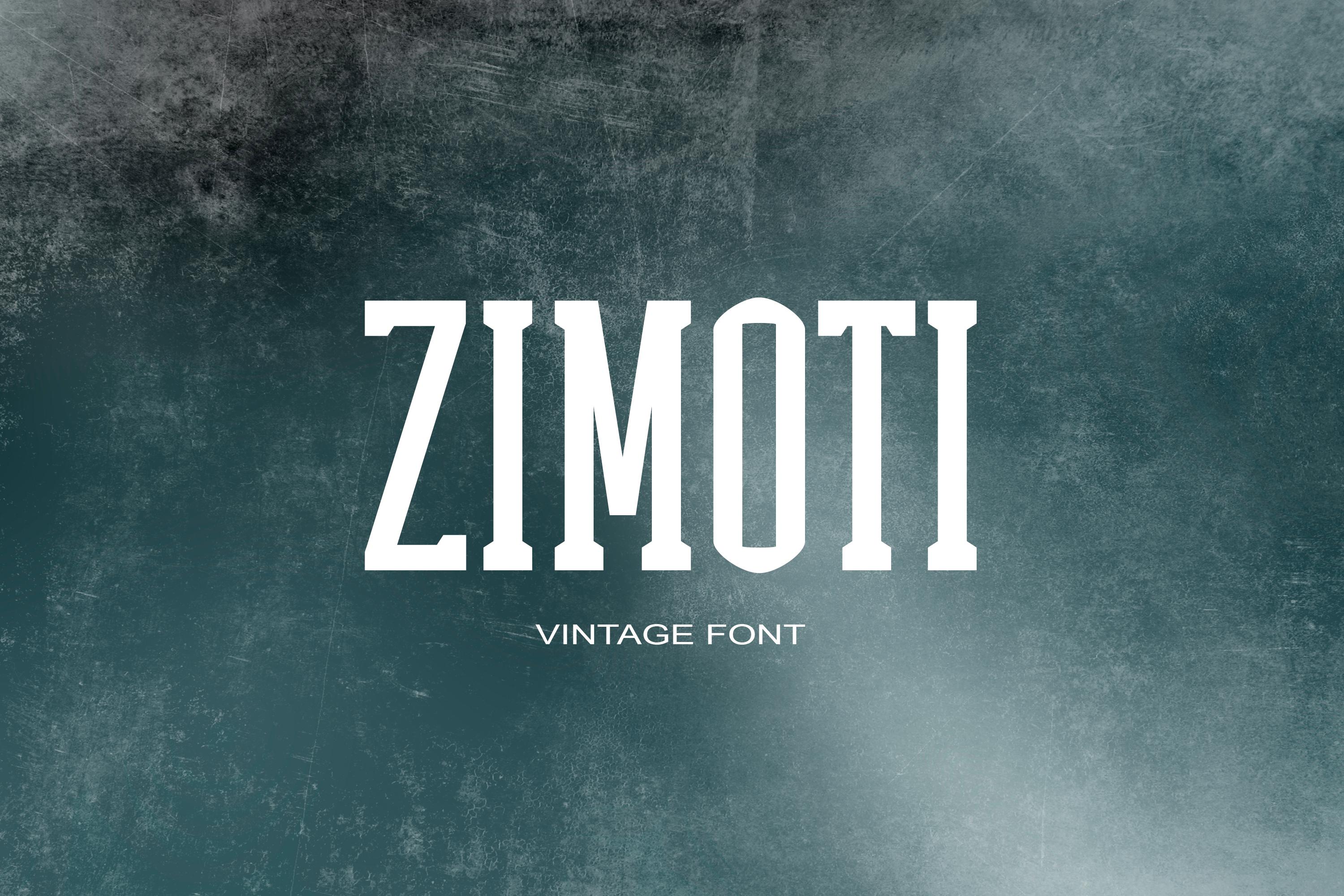 Zimoti Font