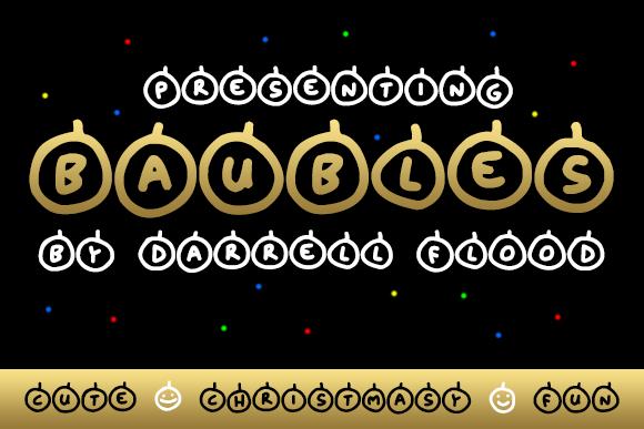 Baubles Font