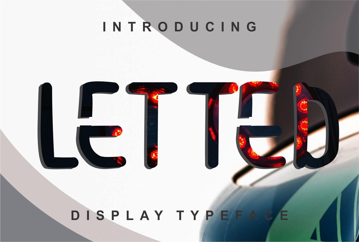 Letted Font