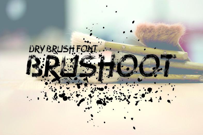 Brushoot Font