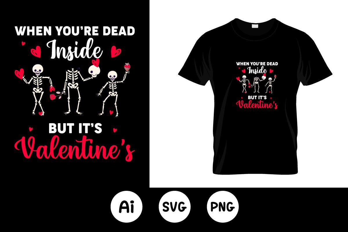 Valentine Funny T Shirt Design