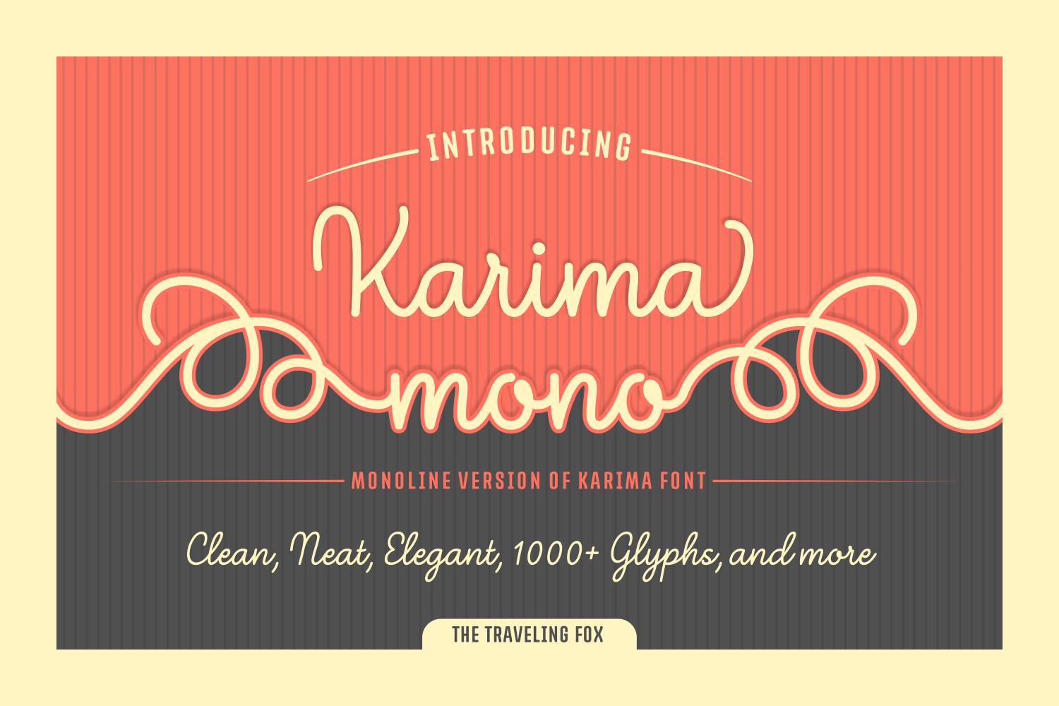 Karima Mono Font