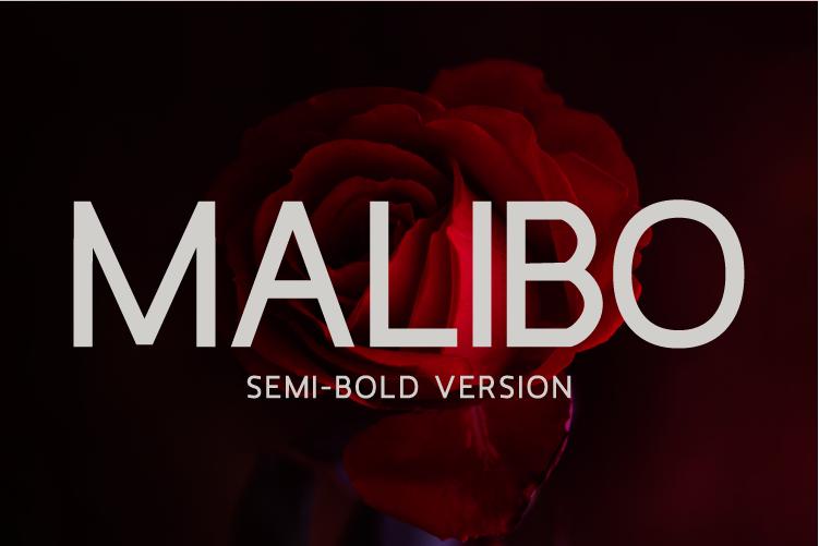 Malibo Semi-Bold Font