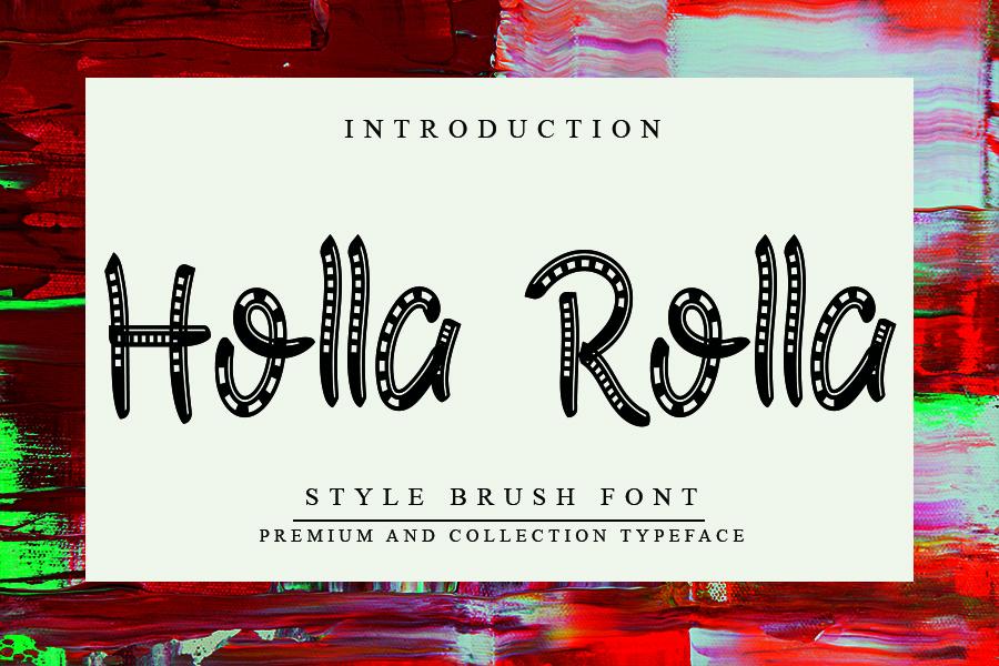Holla Rolla Font