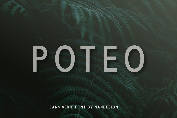 Poteo Font