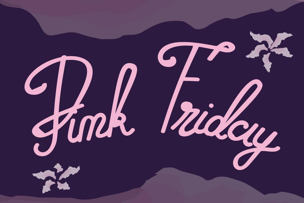 Pink Friday Font