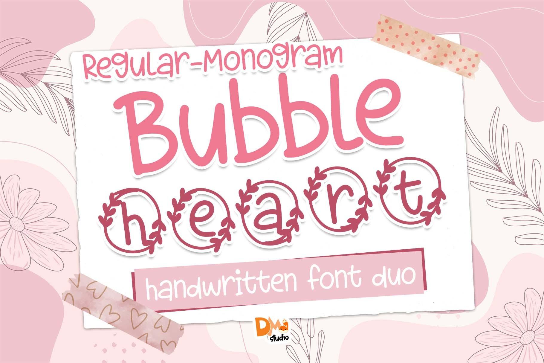 Bubble Heart Font