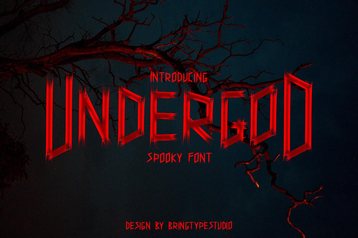 Undergod Font