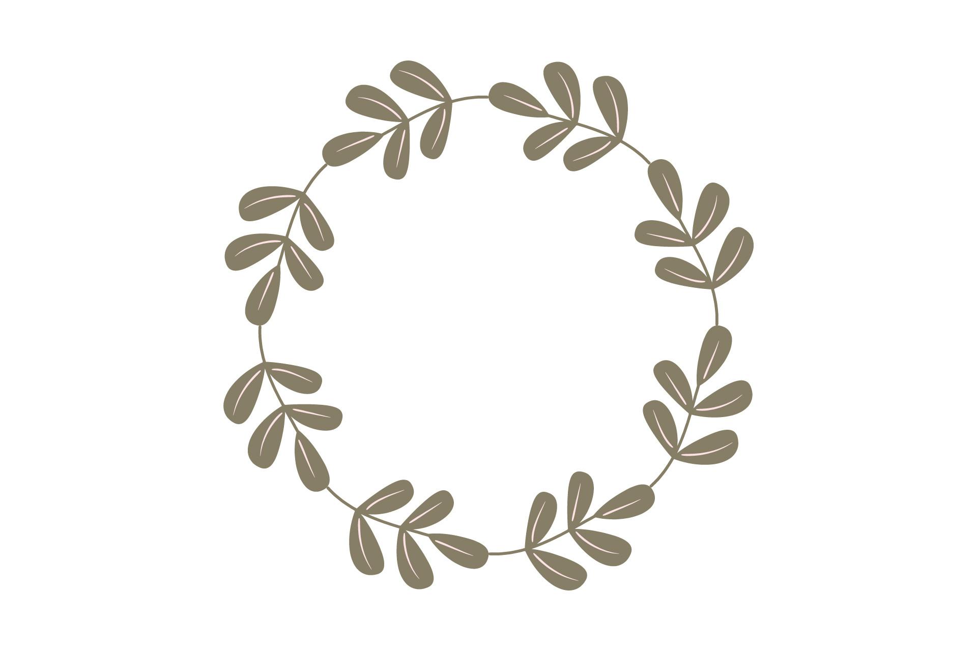 Modern Frame Design Isolated
