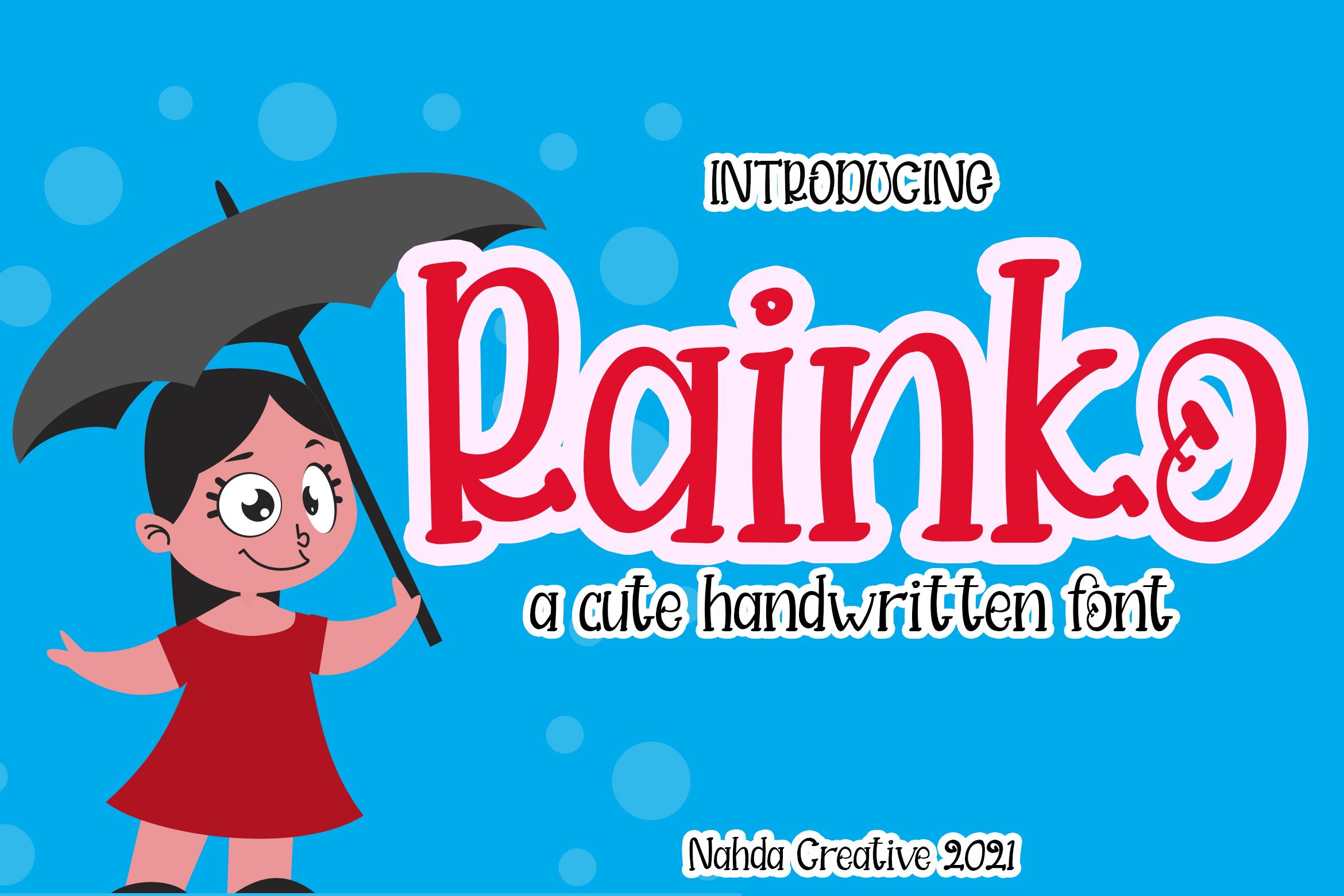 Rainko Font