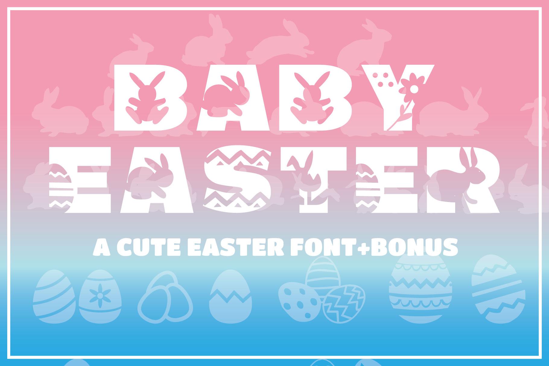 Baby Easter Font