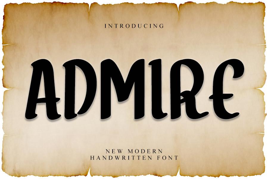 Admire Font