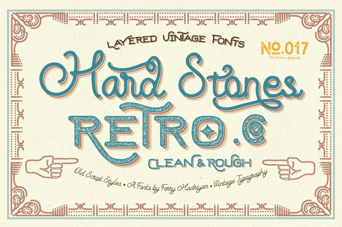 Hard Stones Font