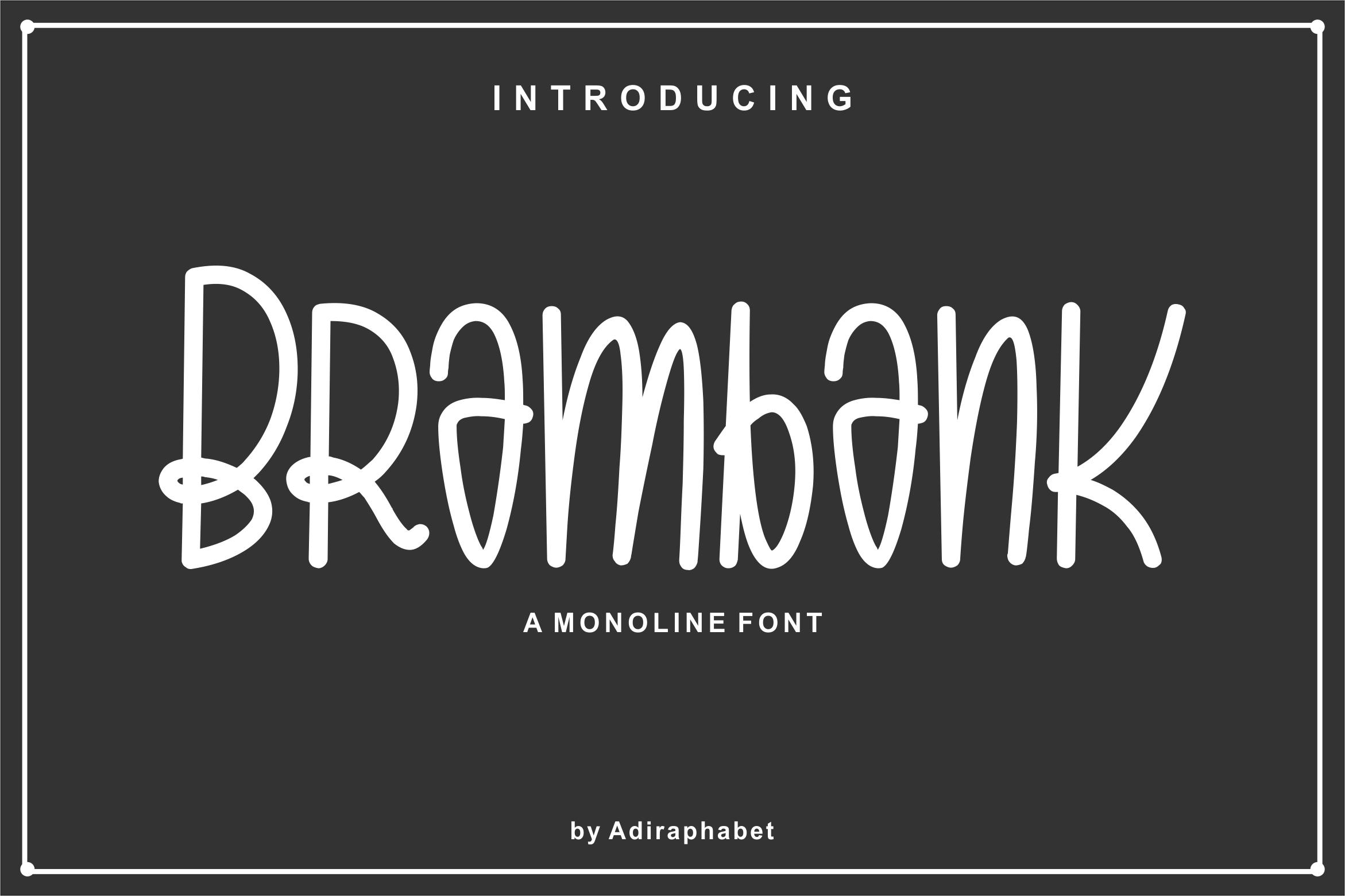 Brambank Font