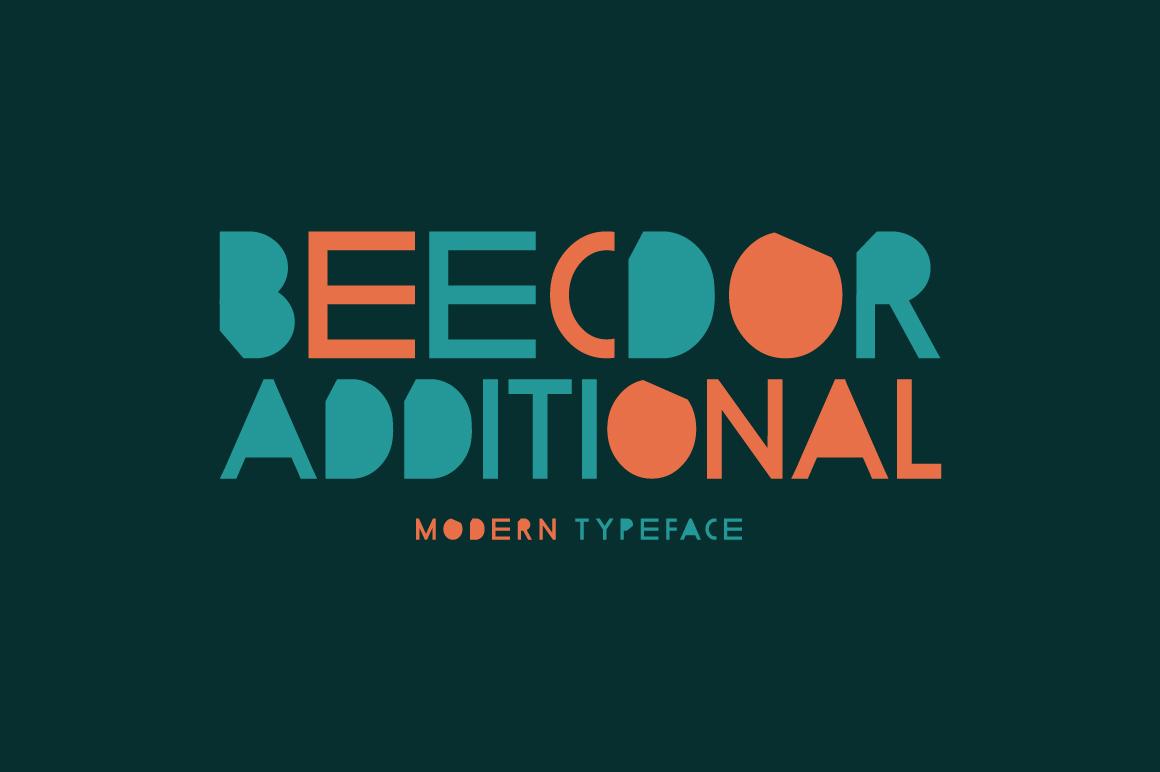 Beecdor Additional Font