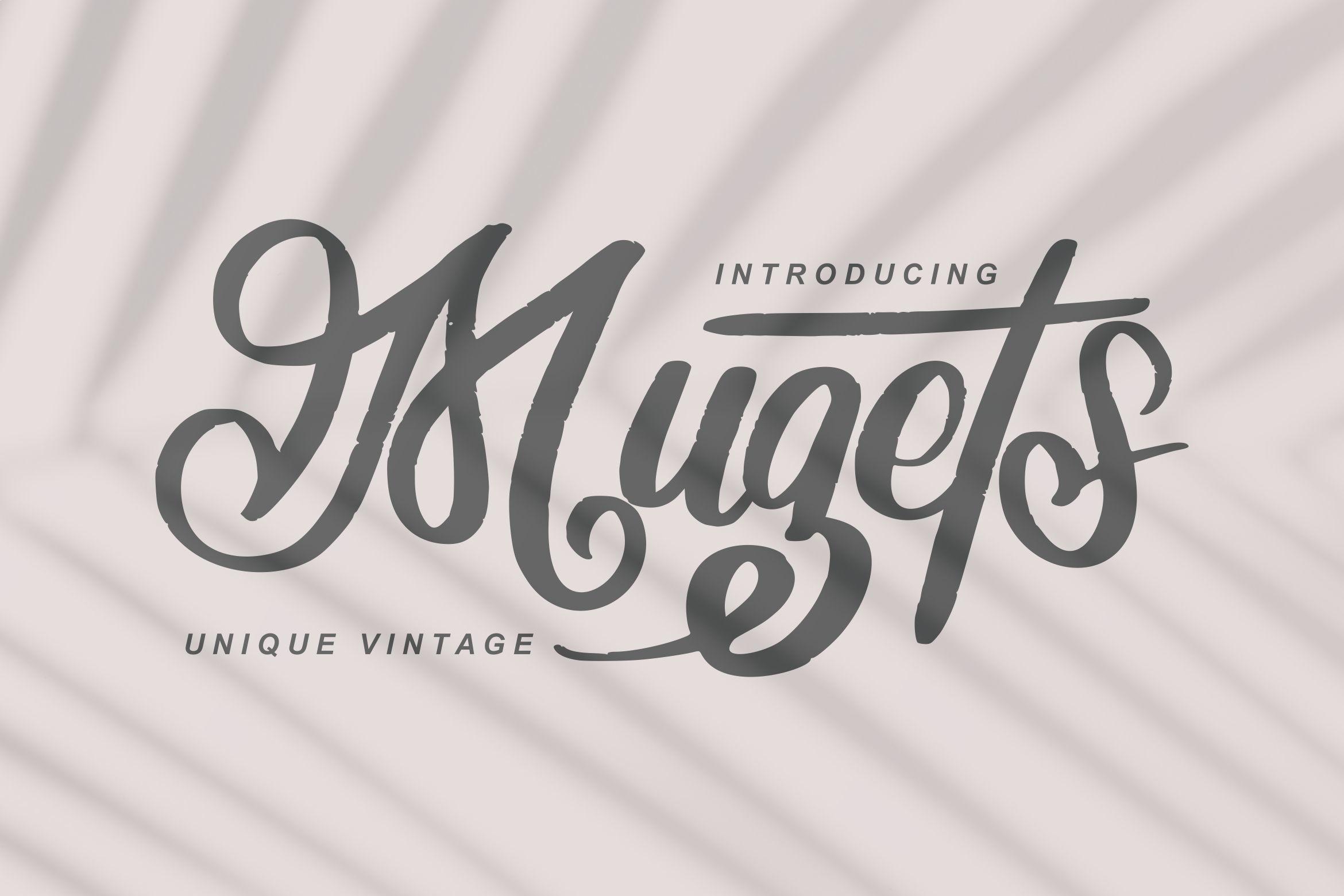 Mugets Font