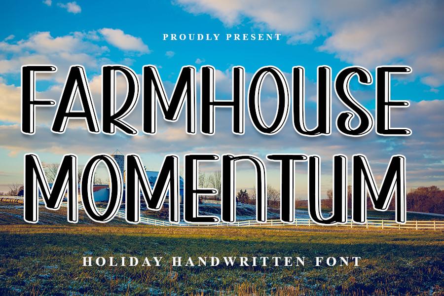 Farmhouse Momentum Font