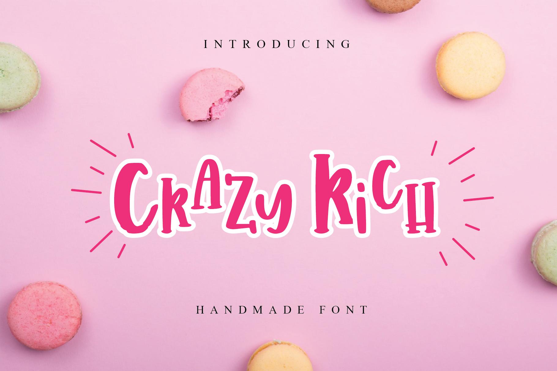 Crazy Rich Font