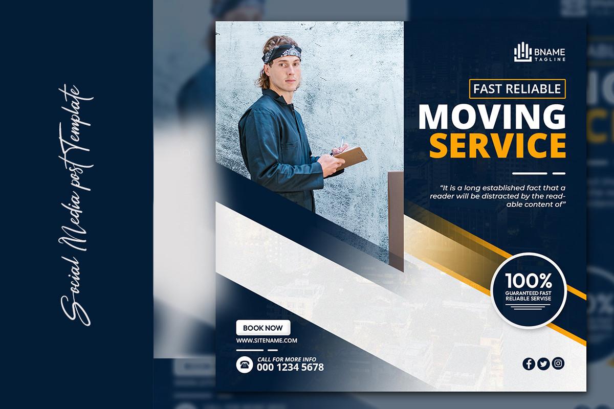 Moving Service Social Media Post