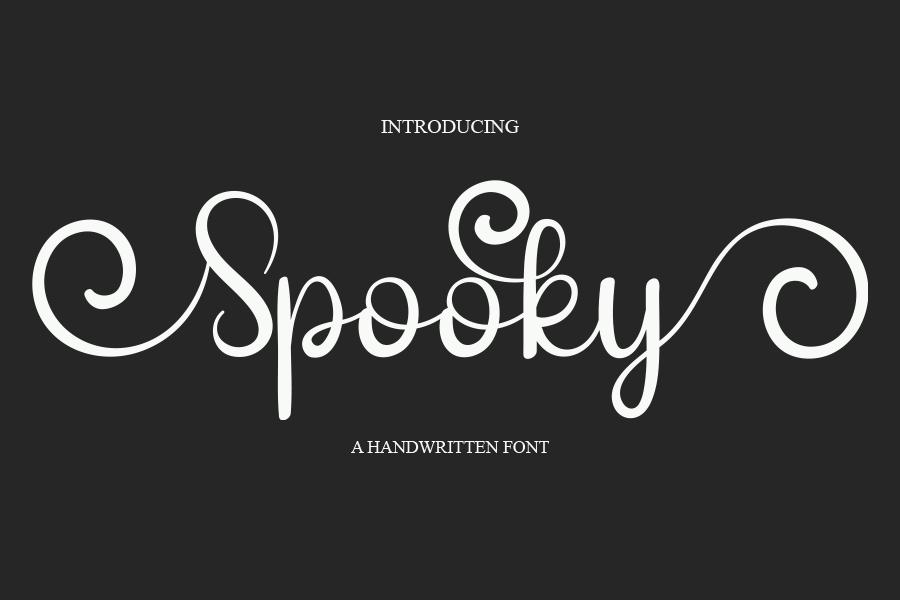 Spooky Font
