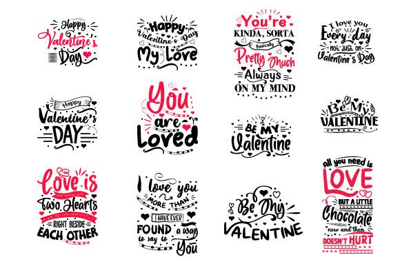 Happy Valentine's Day Svg Bundle