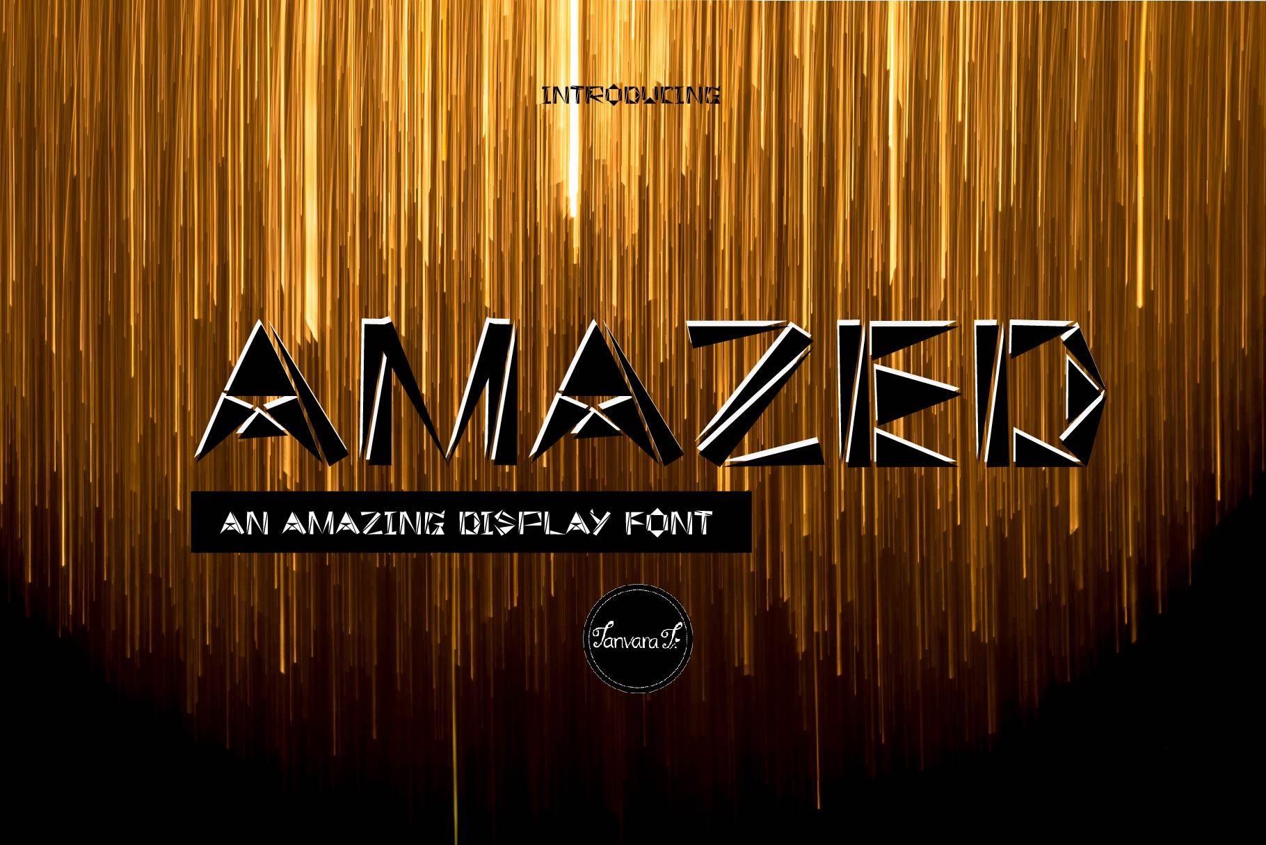 Amazed Font