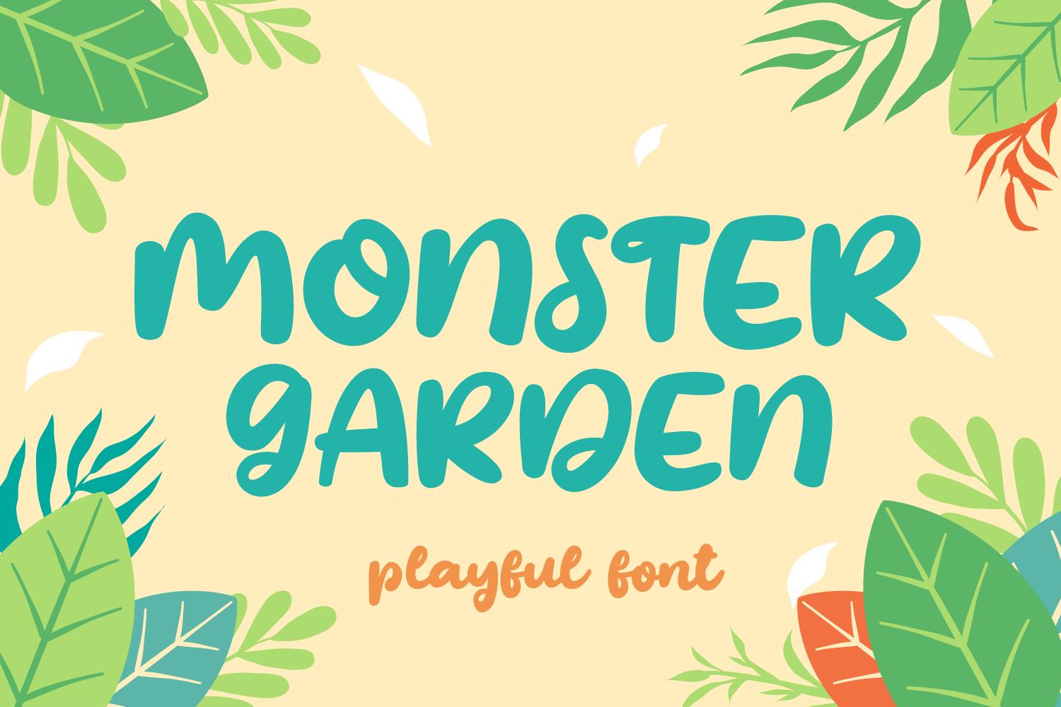 Monster Garden Font
