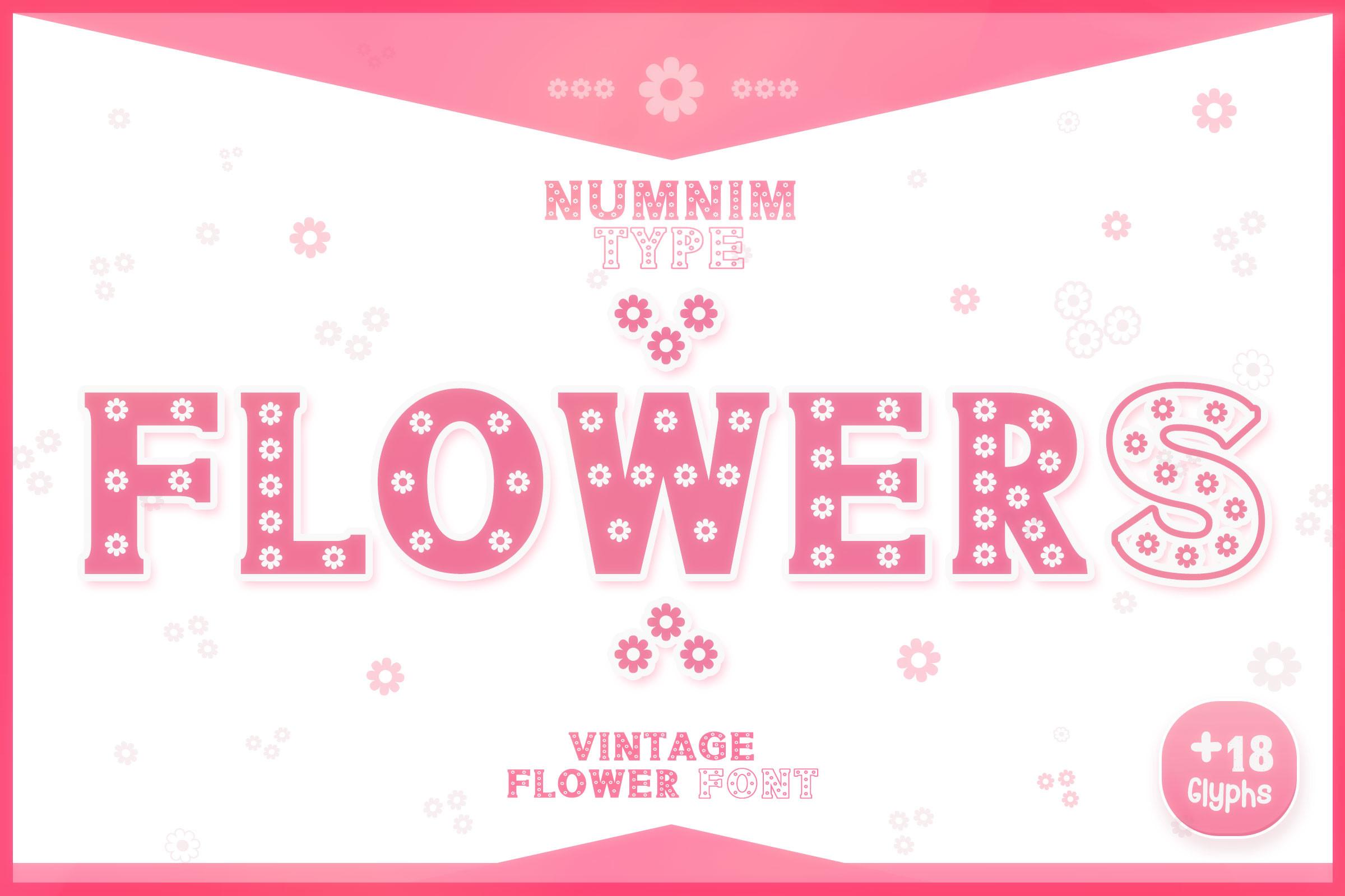 Flowers Font