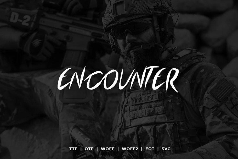 Encounter Font