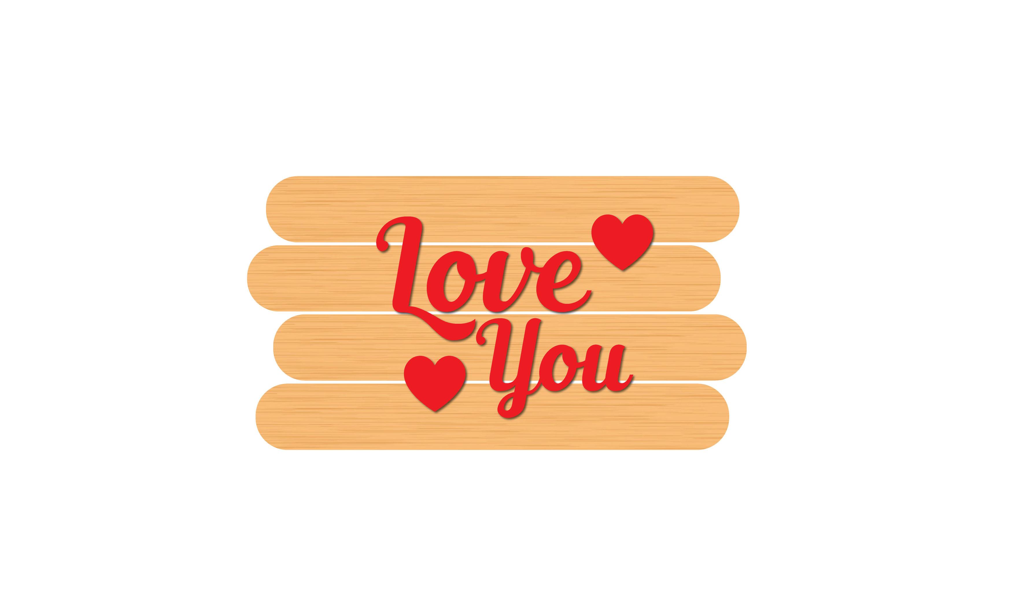 Valentine Door Hanger Papercut