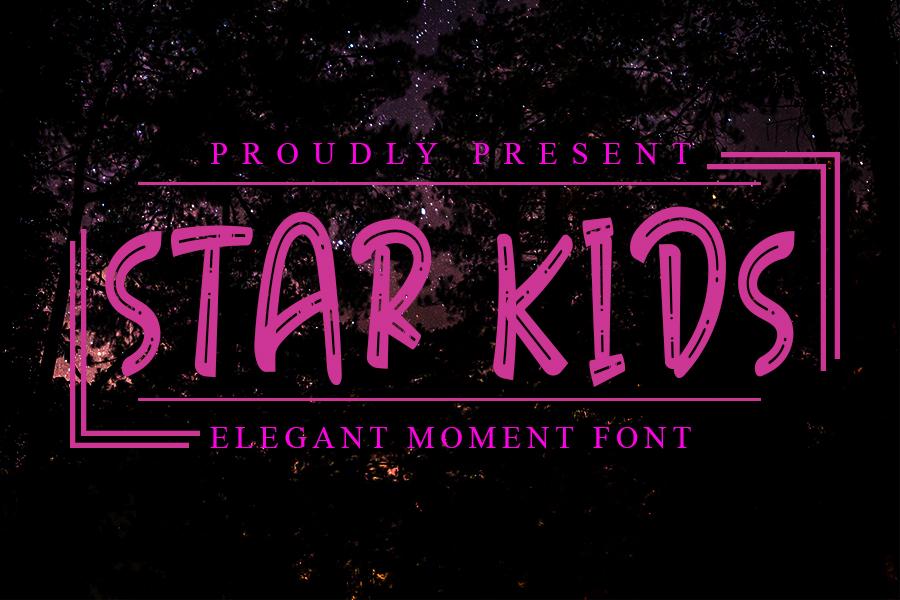 Star Kids Font